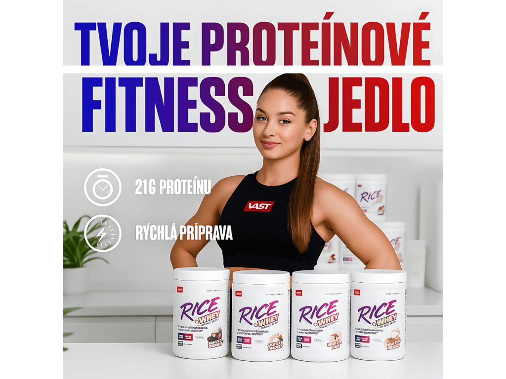 Príchute VAST Rice Whey