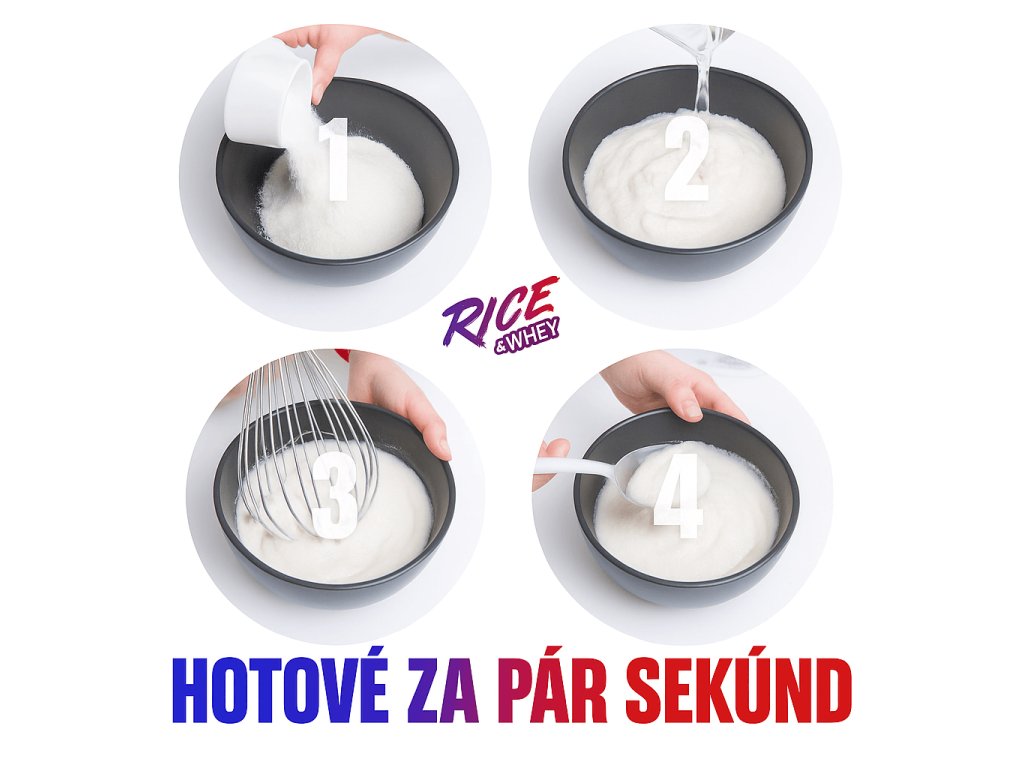 Príprava Rice Whey