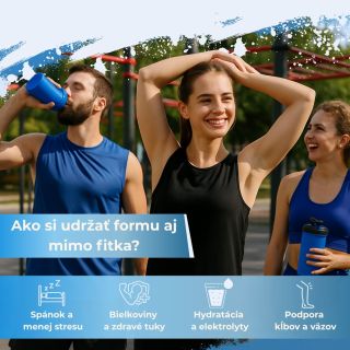Tip: Ako si udržať formu aj mimo fitka? 🏋️‍♂️➡️😌 Formu nerobí len tréning – ale aj to, čo robíte medzi nimi. Čo pomôže...