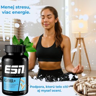 Ashwagandha – prirodzená rovnováha pre telo aj myseľ. 🌿 Cítite stres? 😵‍💫 Únava po tréningu? 🏋️‍♂️ Slabá koncentrácia? 🧠...